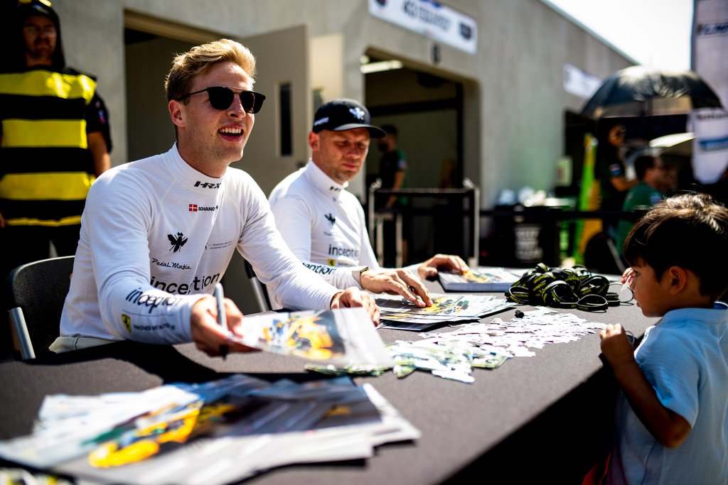 Frederik Schandorff sikrede overlegen sejr på Indianapolis
(Foto: Inception Racing)